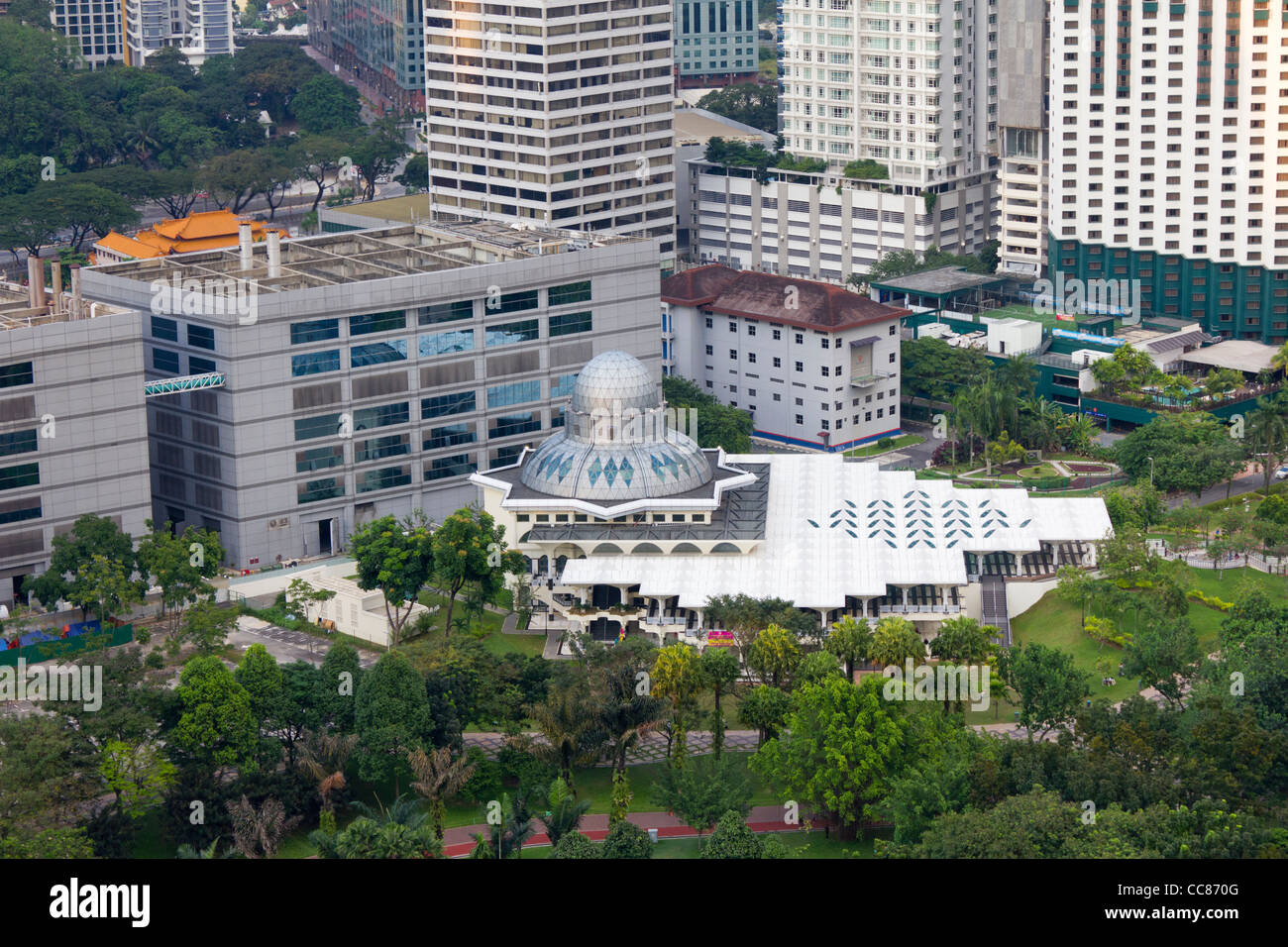 As Syakirin mosque, KLCC, Kuala Lumpur, Malaysia Stock Photo