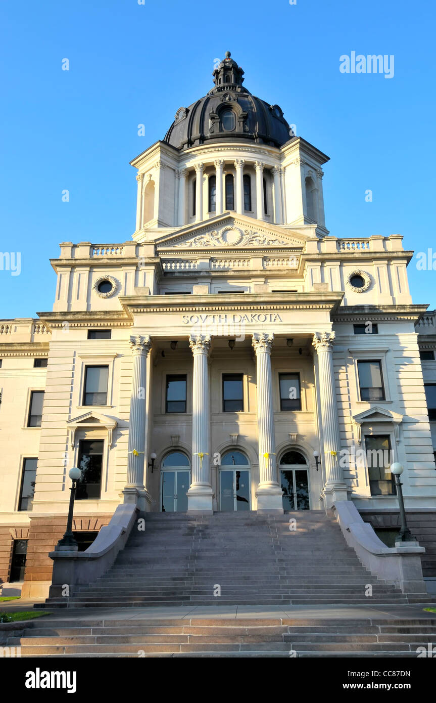 South Dakota State Capitol Building Complex Stock Photo