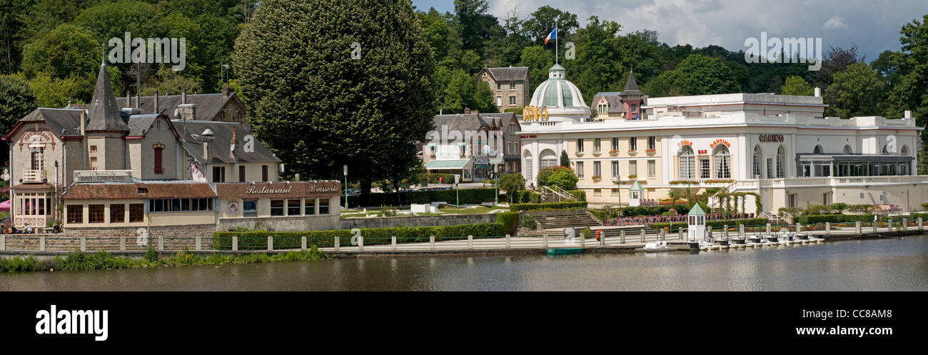 Casino du Lac at Bagnoles de l'Orne in the Orne (61) departement ...