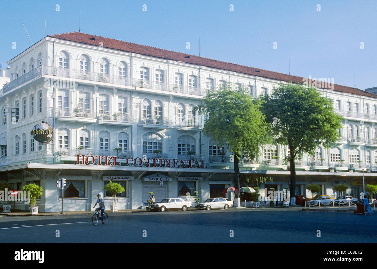 Hotel Continental Saigon Vietnam Stock Photo