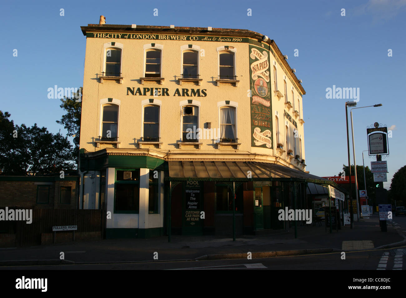 Victorian exterior of the Napier Arms public house, South Woodford