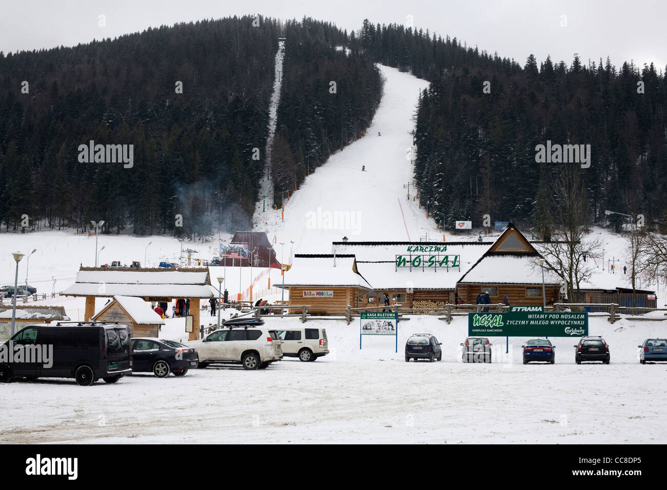 Nosal Ski Slope, Zakopane, Poland Stock Photo - Alamy