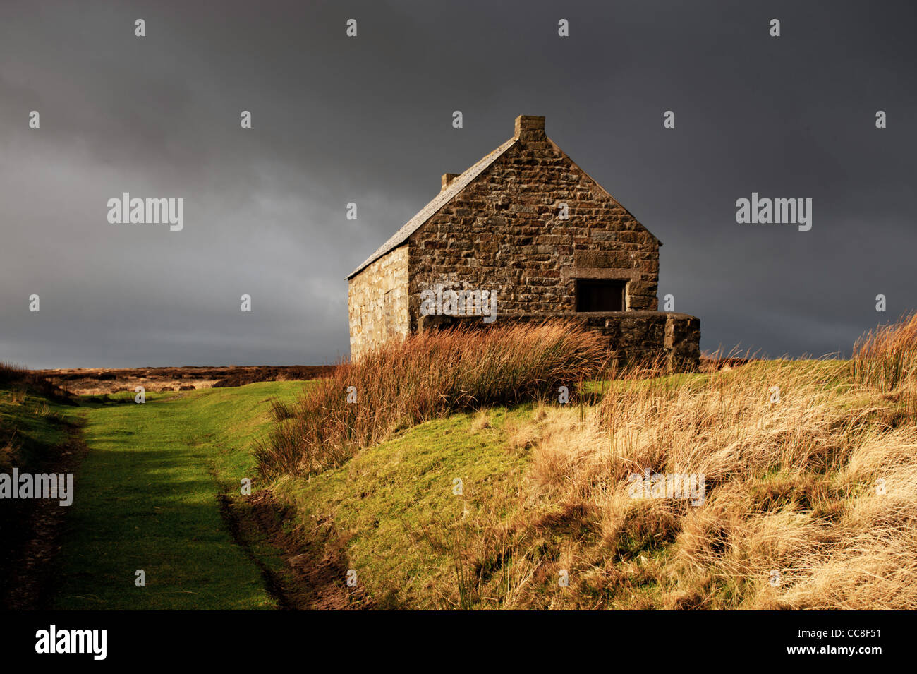 Views around Danby high moor, Stock Photo