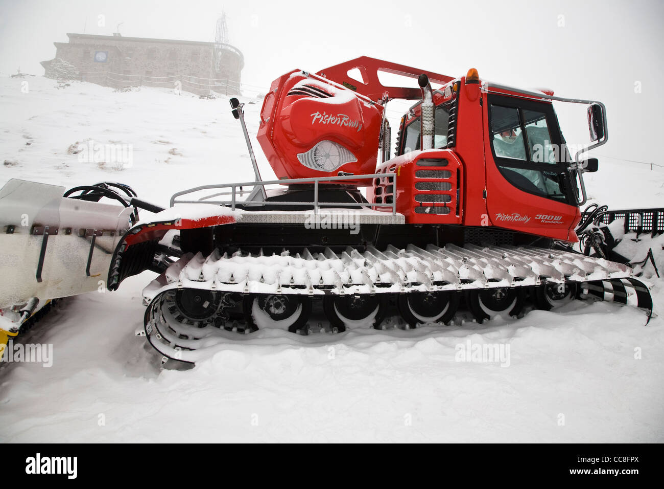 Snow Plow, Kasprowy Wierch, Tatra Moutains , Zakopane, Poland, Stock Photo