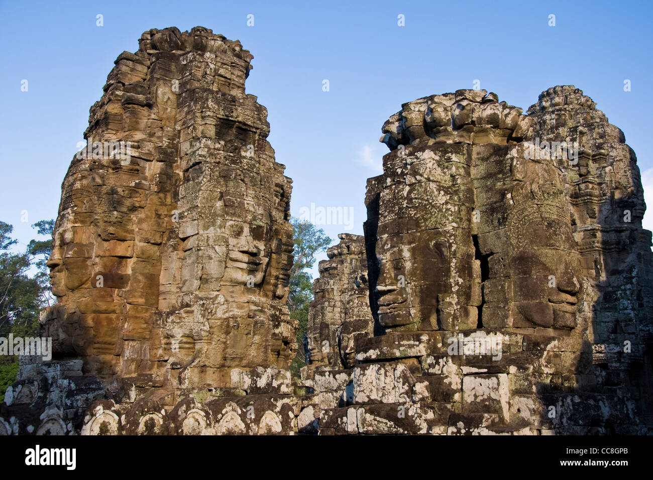 Bayon Temple, Cambodia Stock Photo - Alamy