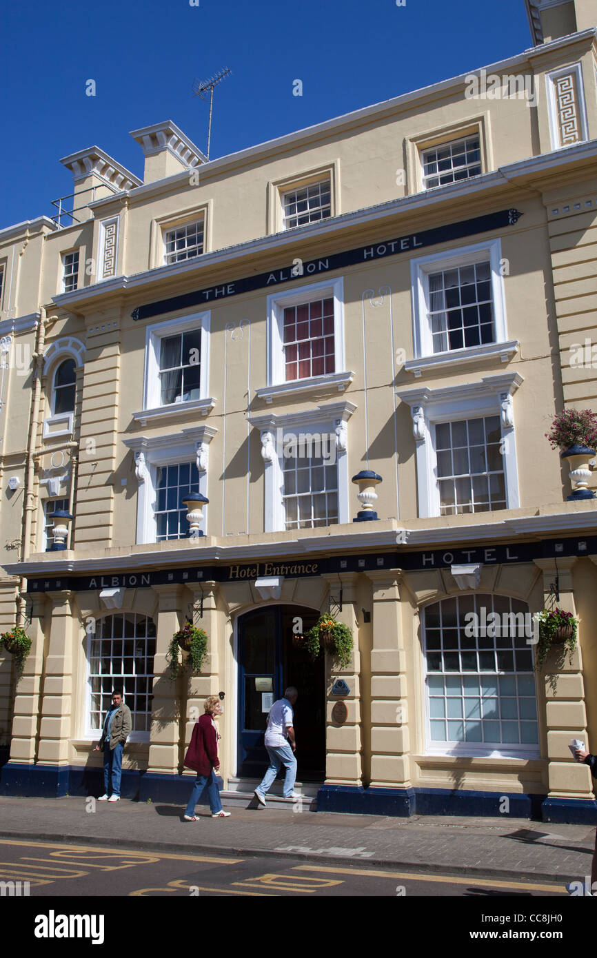 The Albion Hotel Broadstairs Stock Photo Alamy