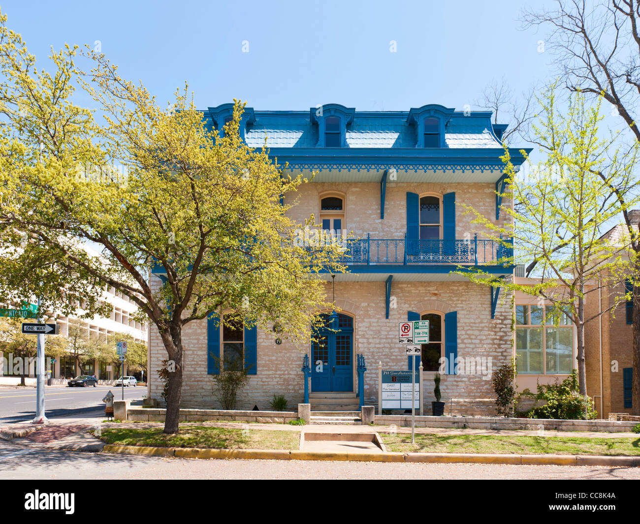 Walter Bremond House, Austin, TX Stock Photo