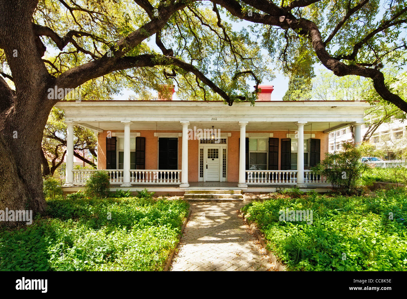North Cottage, Austin, TX Stock Photo