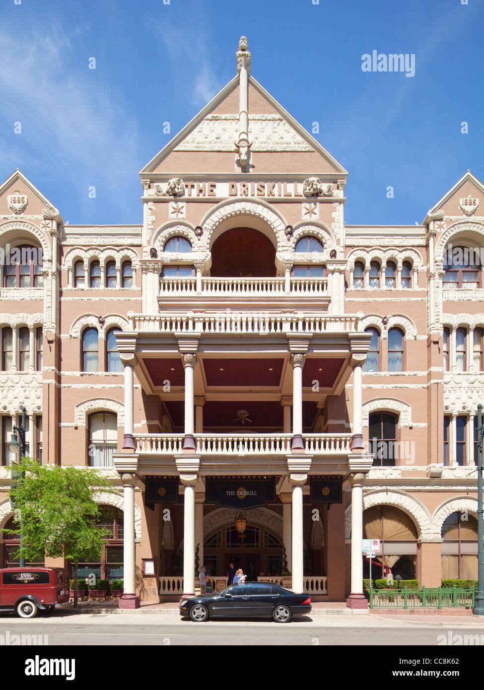 Driskill Hotel Austin, TX Stock Photo