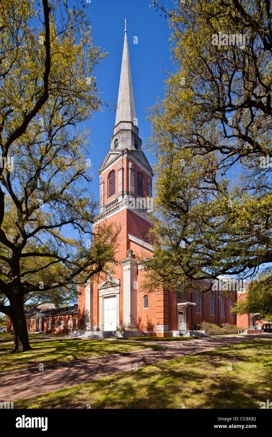 First Presbyterian Church, Houston, Texas Stock Photo
