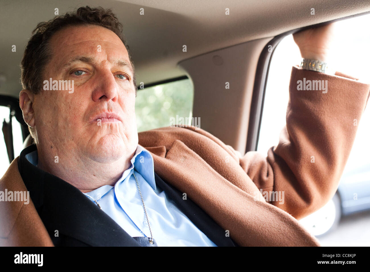 Mike Starr on the set of Patrick Jerome's 'Beyond Control' in Marshfield, MA on 1/22/10. Stock Photo