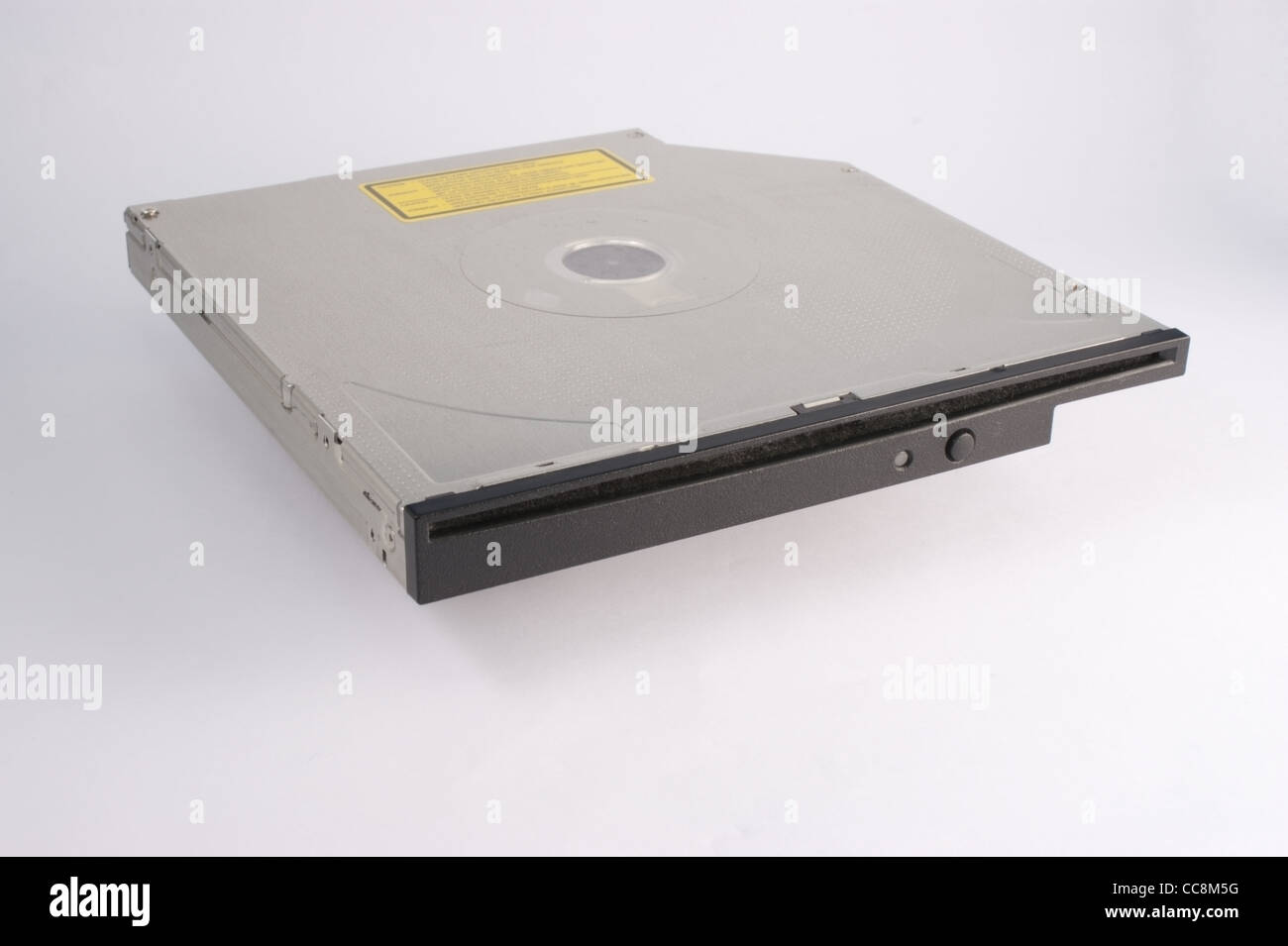 Laptop CD/DVD drive Stock Photo
