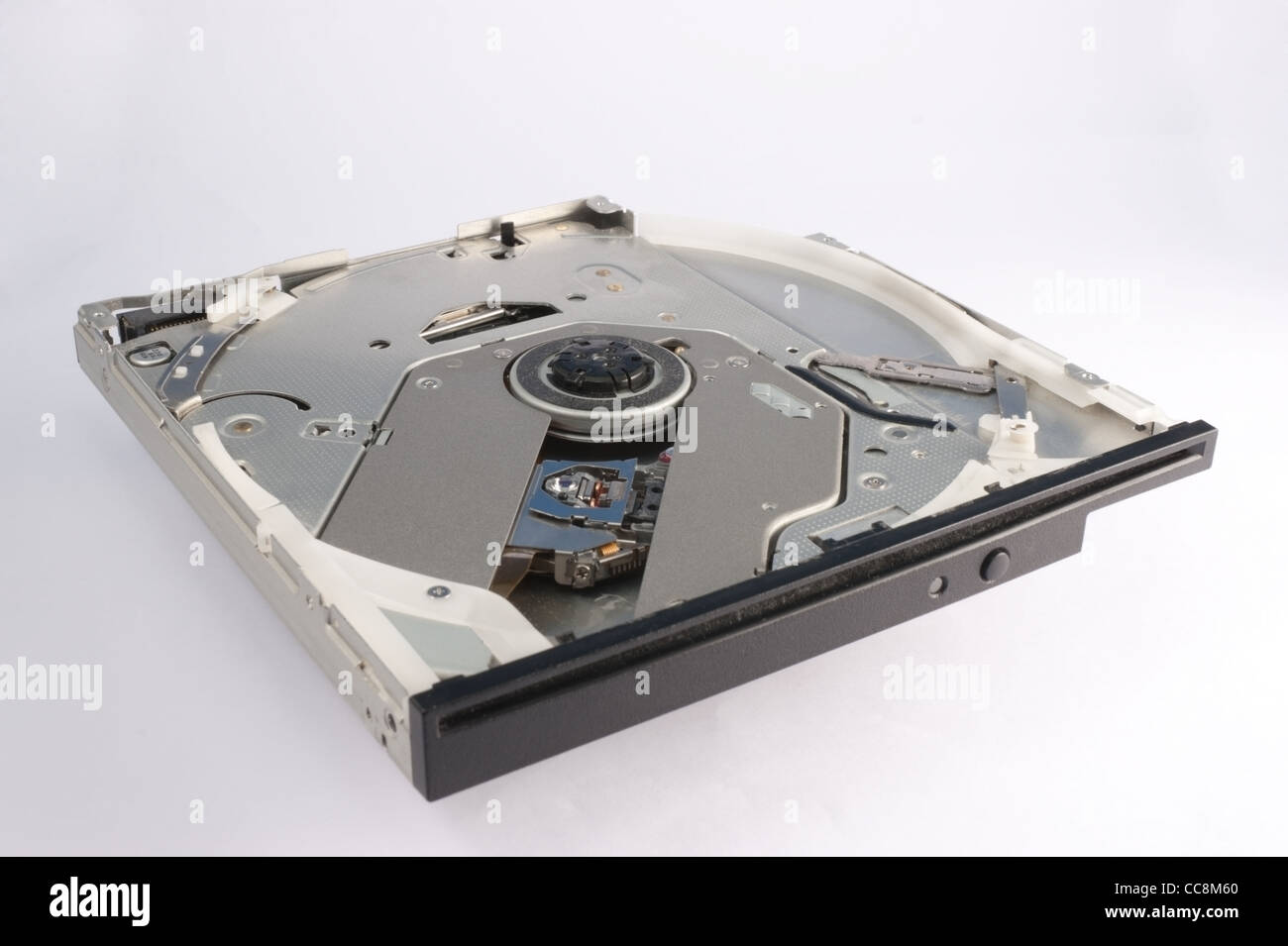 Laptop CD/DVD drive Stock Photo Alamy