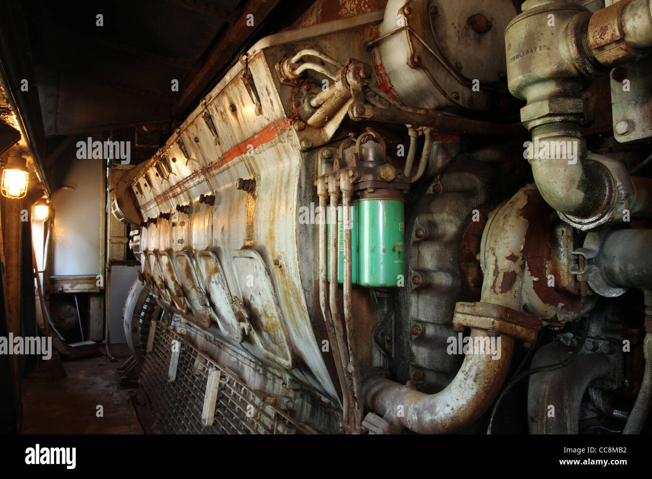 Diesel Engine. Pennsylvania Railroad 5888 Stock