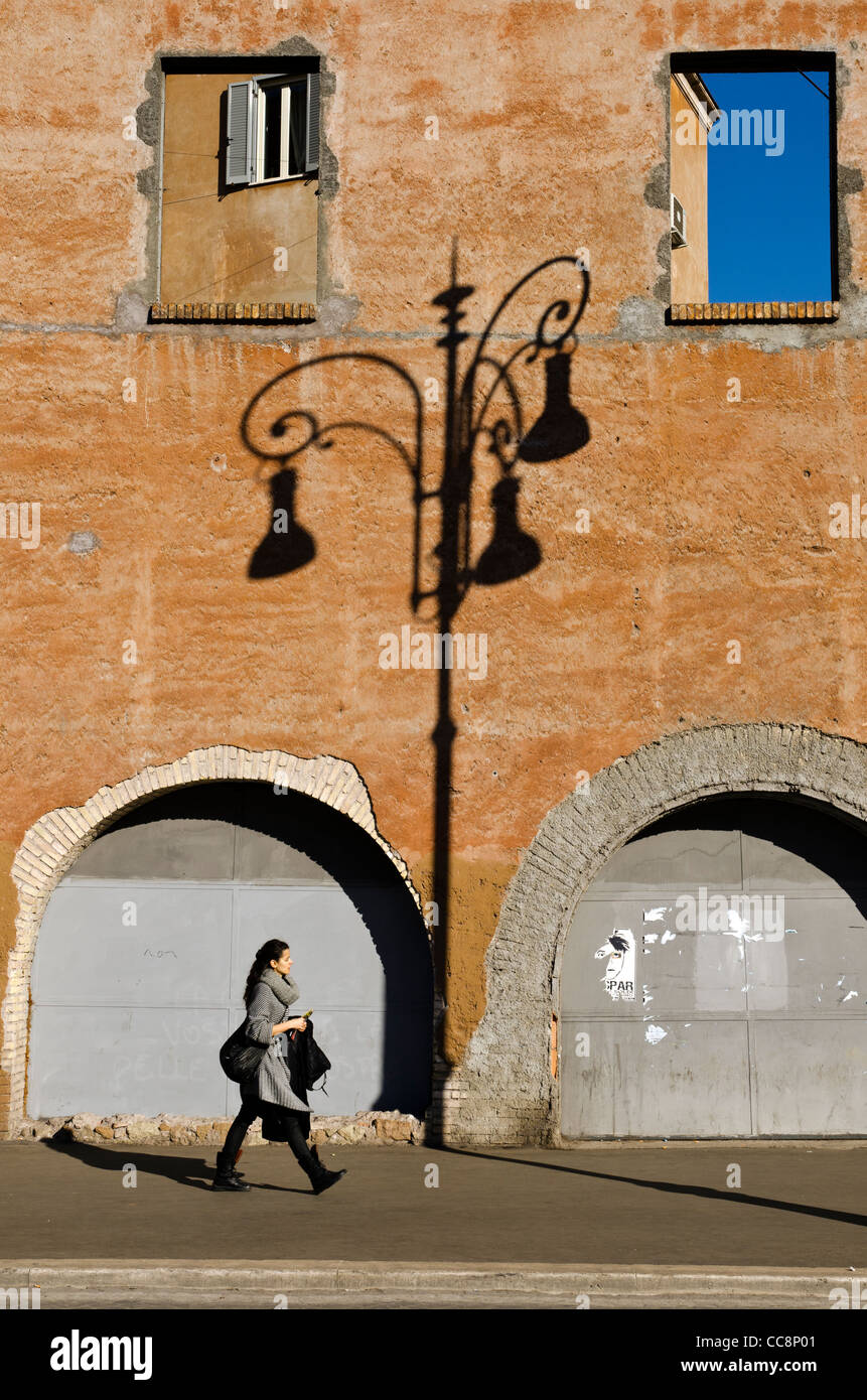Someone Walking Rome Walking rome hi-res stock photography and images - Alamy