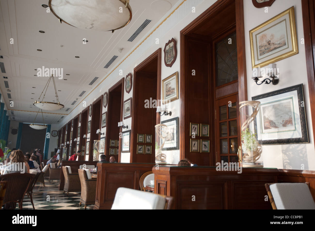 The Imperial Hotel, on Janpath, near Connaught Place, in New Delhi, India. Stock Photo