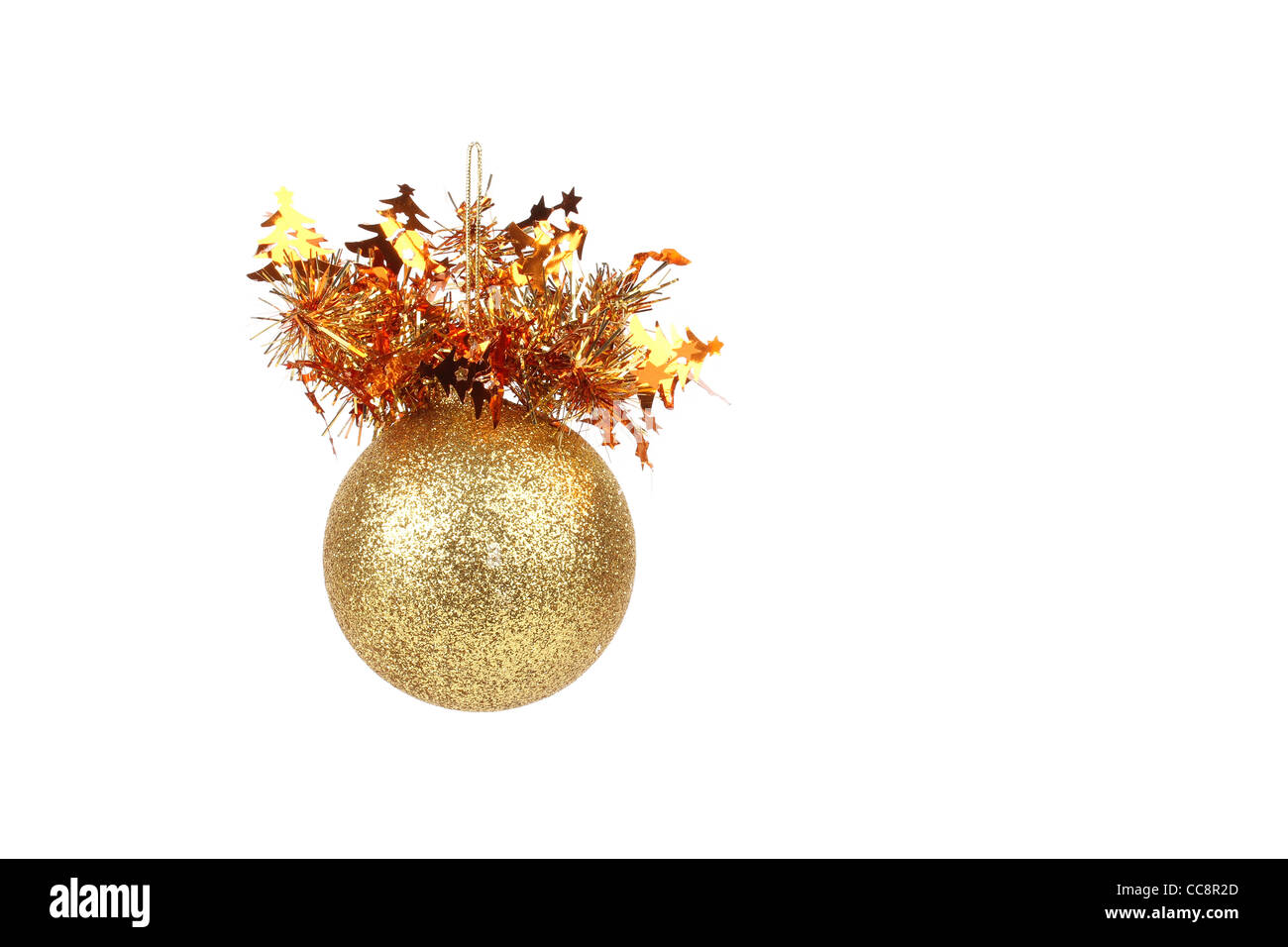 Christmas ball , isolated on white background Stock Photo - Alamy