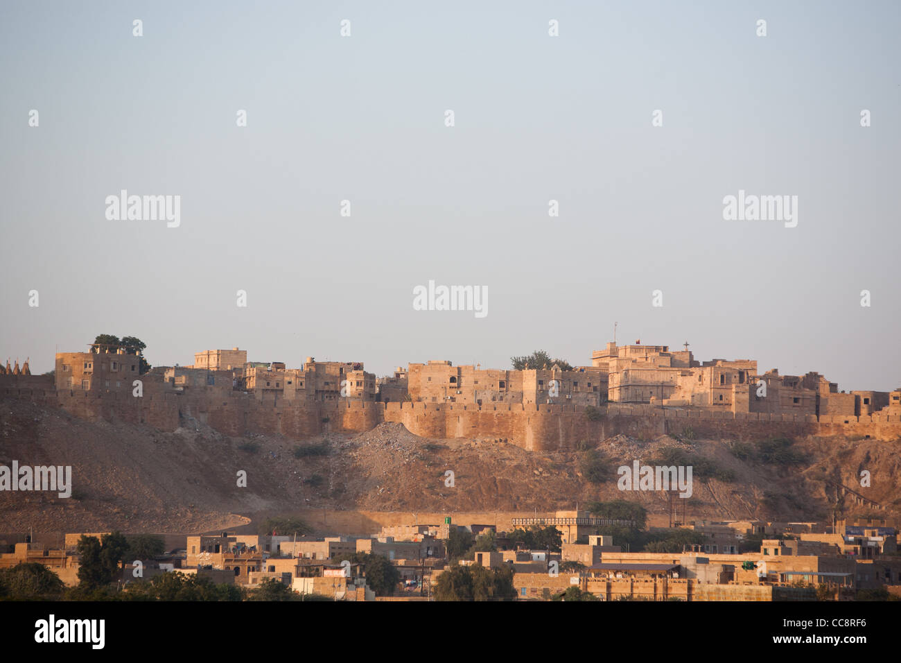 Jaisalmer Fort, in the Thar Desert, in Rajasthan, India Stock Photo - Alamy