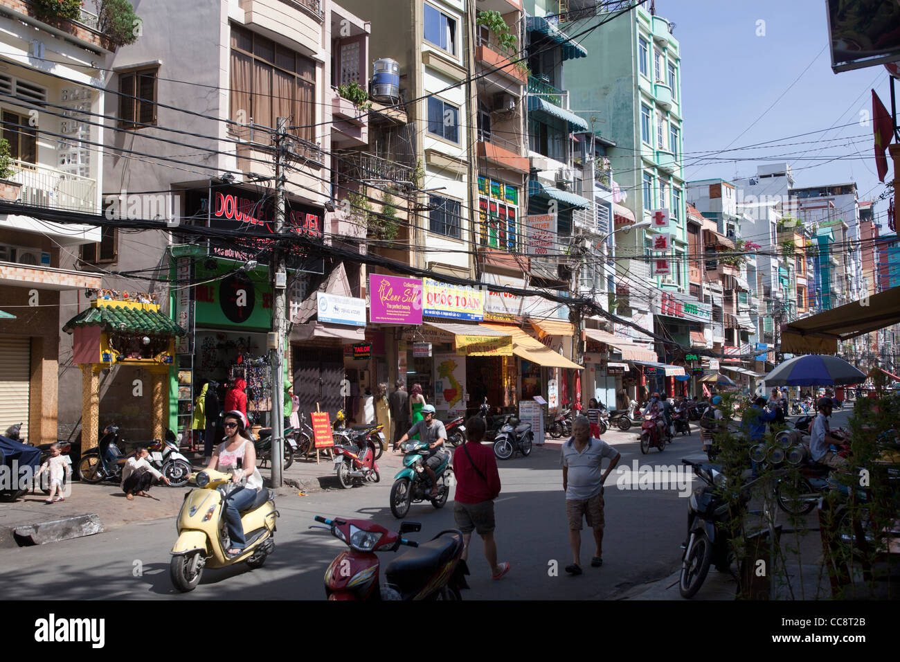 Bui Vien Street Ho Chi Minh City Vietnam Stock Photo - Alamy