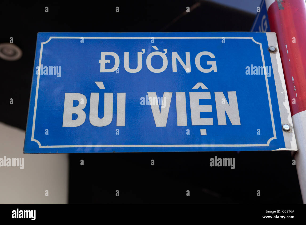 Bui Vien Street Ho Chi Minh City Vietnam Stock Photo - Alamy