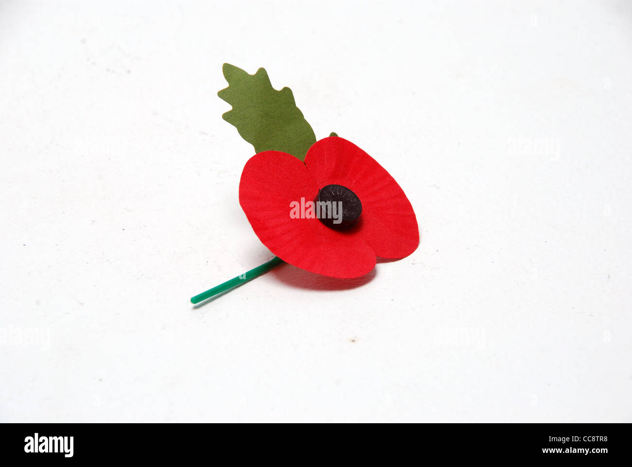 Royal British Legion poppy Stock Photo