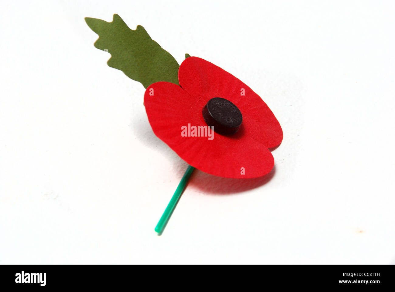 Royal British Legion poppy Stock Photo