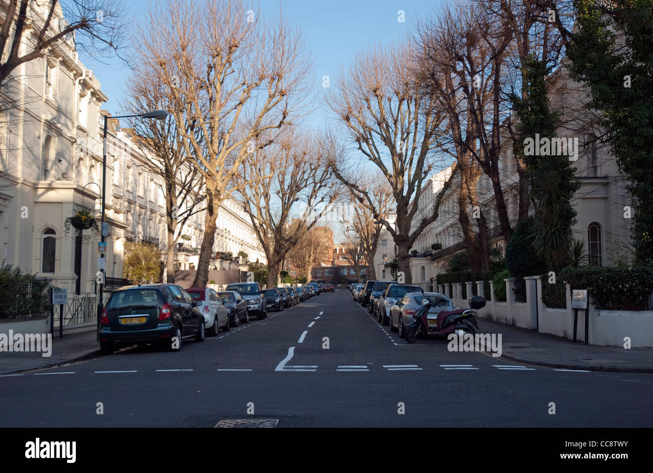 Clarendon Gardens Maida Vale London Stock Photo Alamy