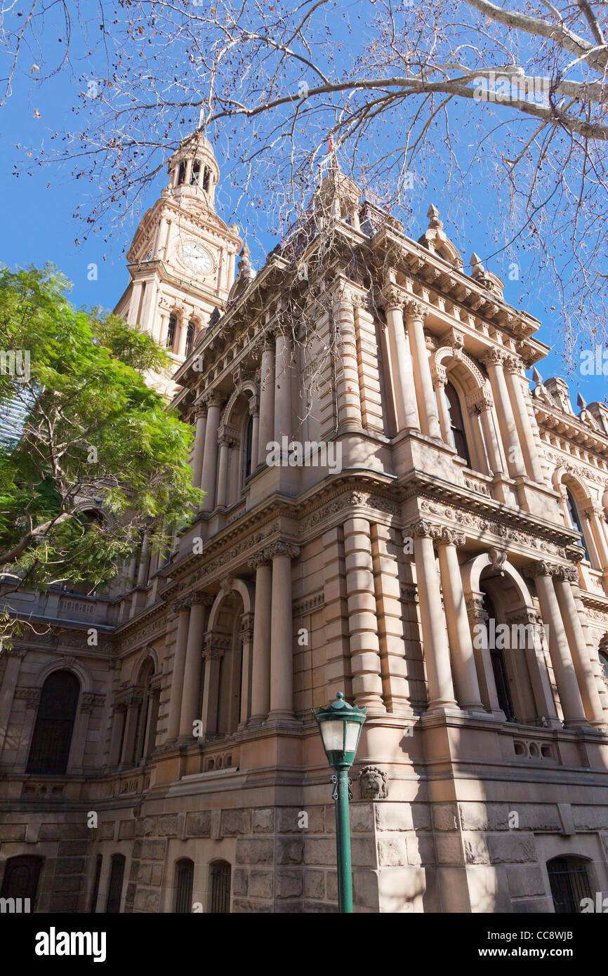 Sydney Town Hall Stock Photo