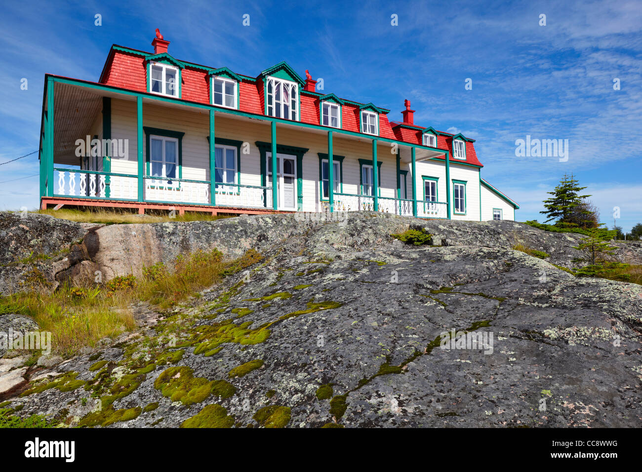 Maison BaieJohanBeetz, Quebec, Canada Stock Photo Alamy