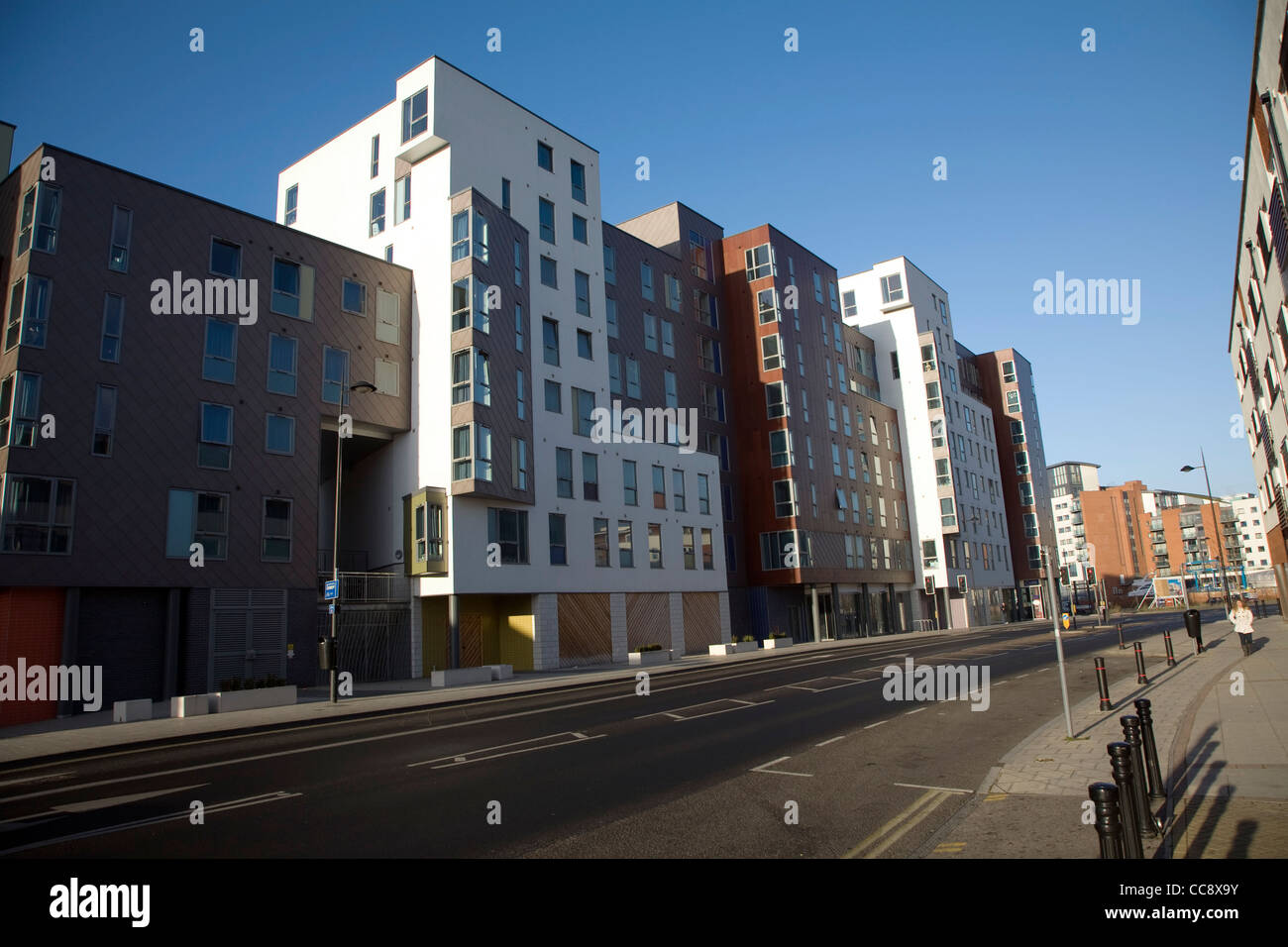 Athena Hall new private student accommodation Ipswich Stock Photo