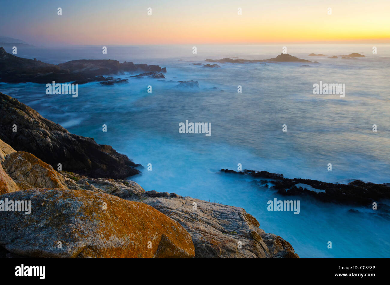 Point Lobos State Reserve, Carmel By the Sea, Monterey, California Stock Photo