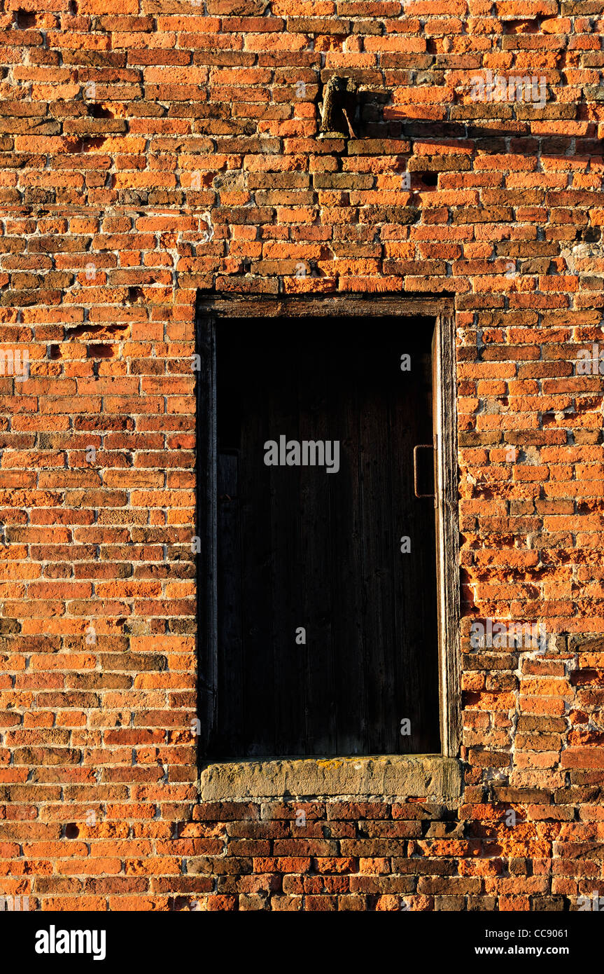 Old Barn Door. Stock Photo
