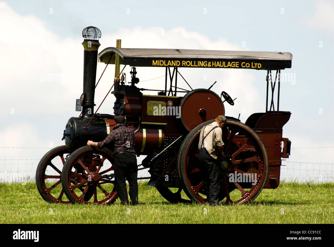 A Tasker B2 4nhp Tractor, built 1908 and pictured here at the Wiston Steam  Rally in West Sussex Stock Photo - Alamy