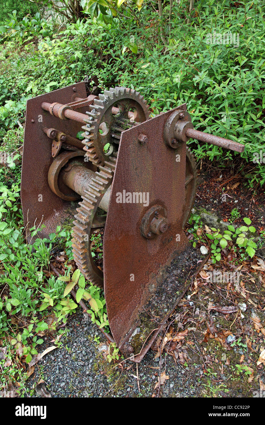 Wallpaper old tractor field hi-res stock photography and images - Alamy