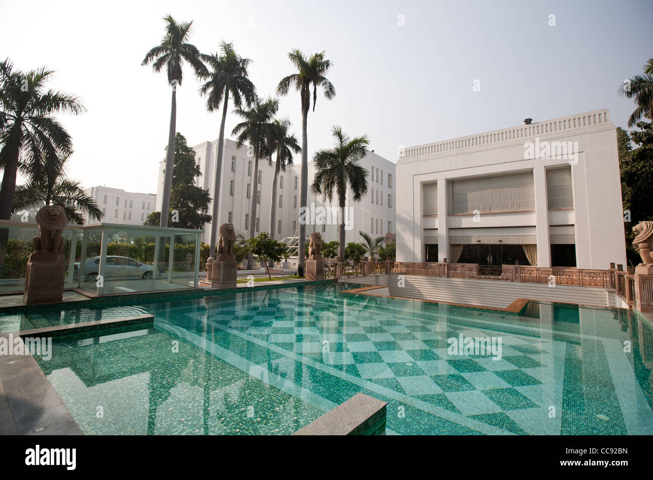 The Imperial Hotel, on Janpath, near Connaught Place, in New Delhi, India. Stock Photo