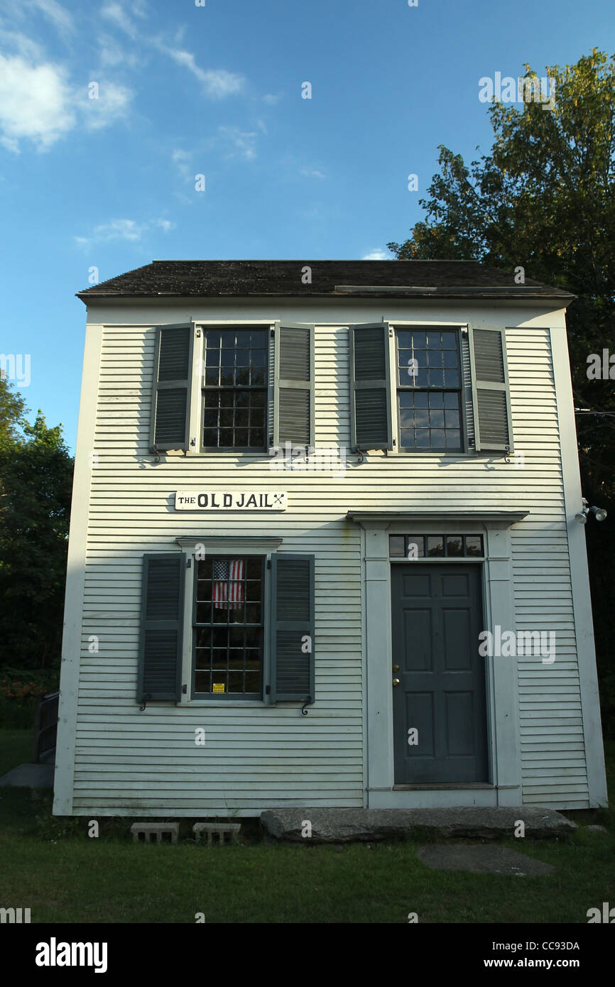 The Old Jail, Barnstable Village, Cape Cod, Massachusetts Stock Photo