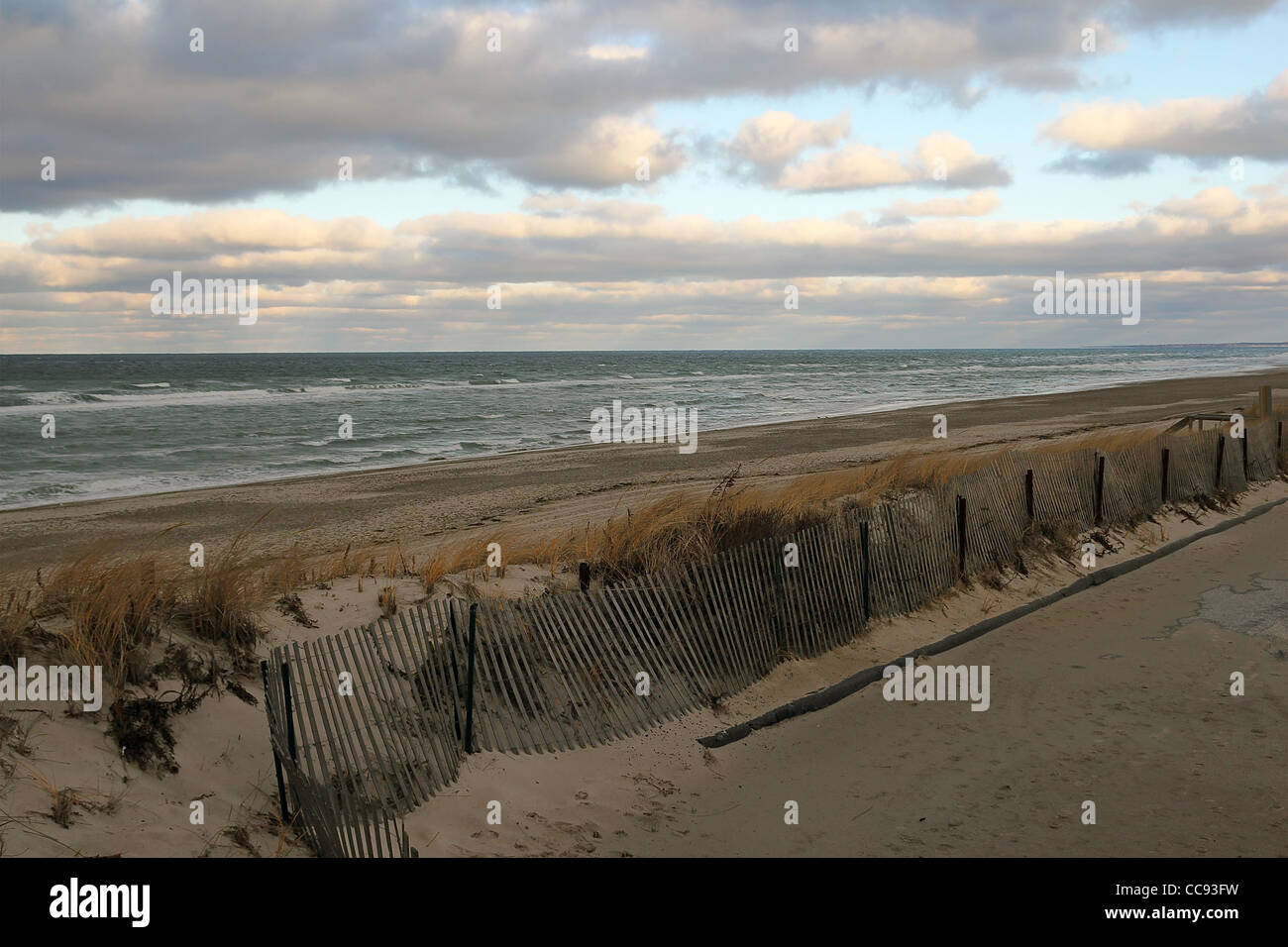 Sandy Neck Beach in December Stock Photo Alamy