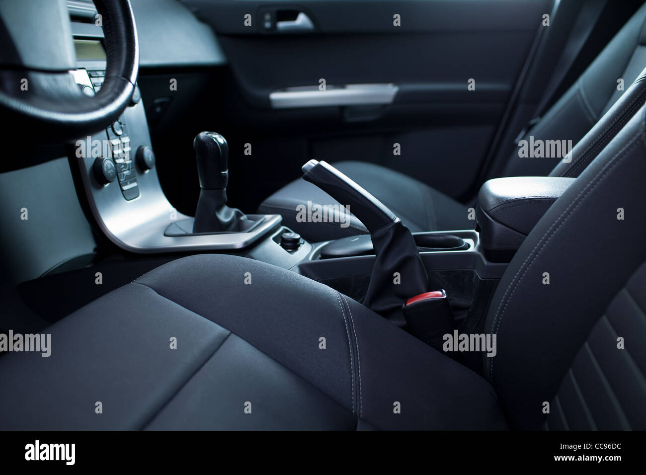 Interior of modern car Stock Photo Alamy