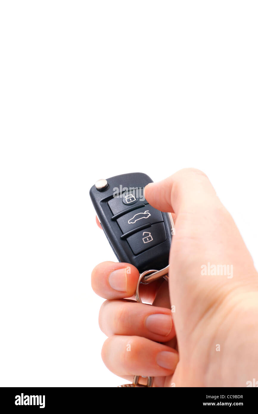 Hand holding key car hi-res stock photography and images - Alamy