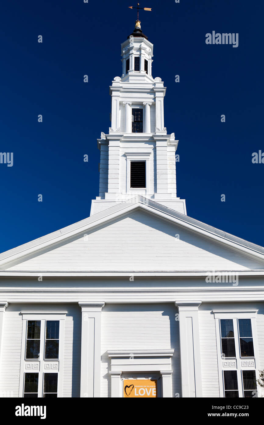 Provincetown Church Cape Cod Massachusetts USA Stock Photo Alamy