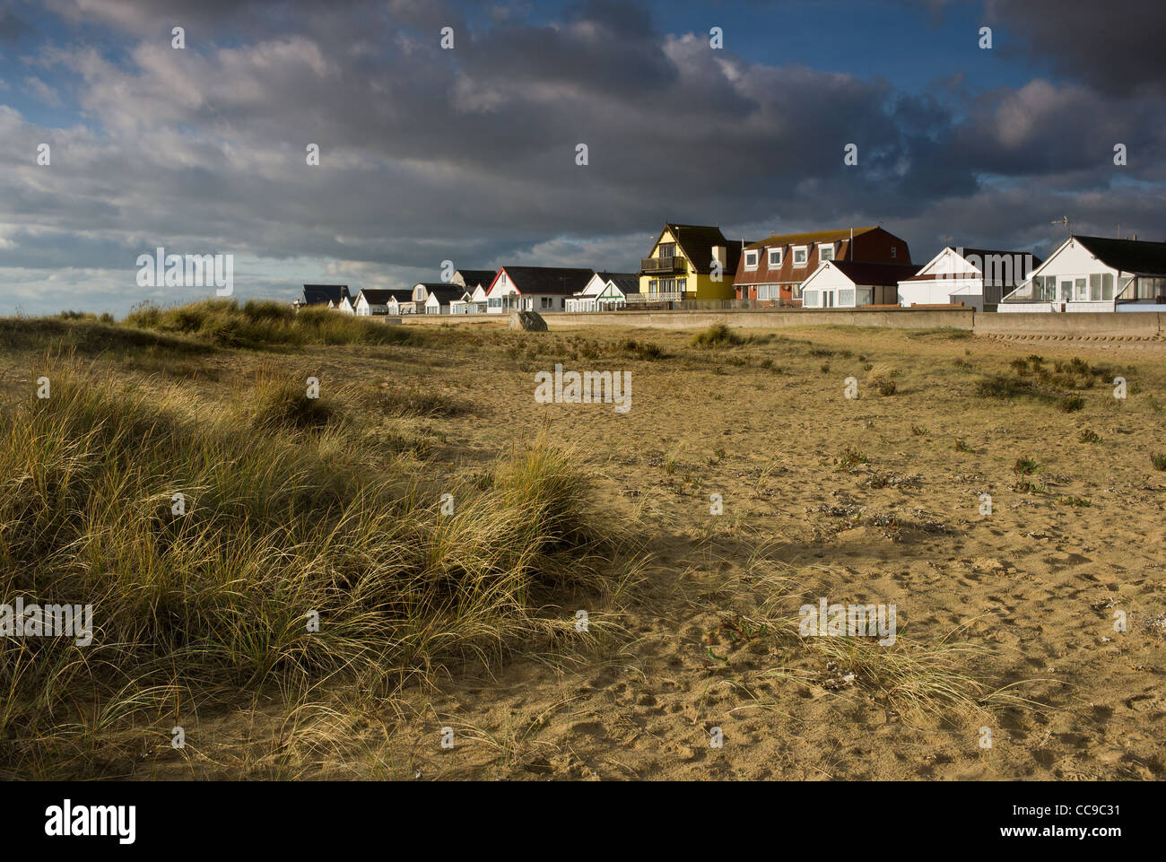 Houses at Jaywick in Essex Stock Photo Alamy