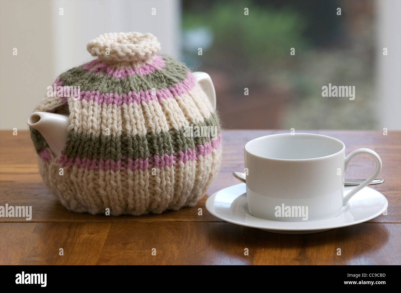 Breakfast teapot, UK Stock Photo