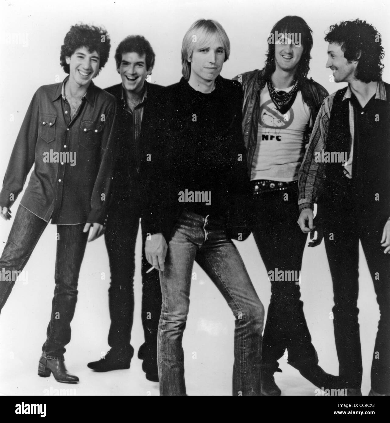 TOM PETTY AND THE HEARTBREAKERS Promotional photo of US group Stock Photo