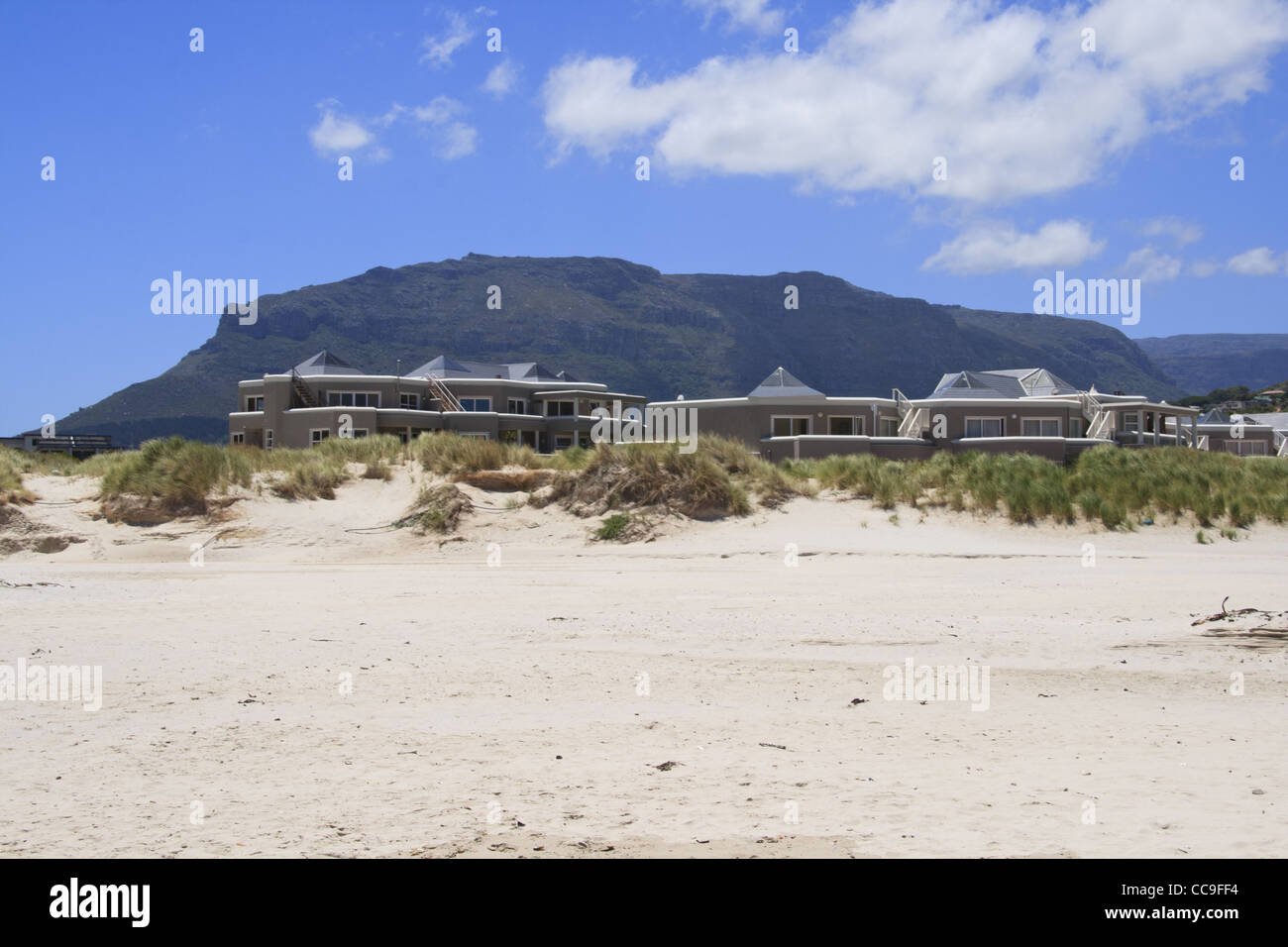 Condos on the beach in South Africa Stock Photo Alamy