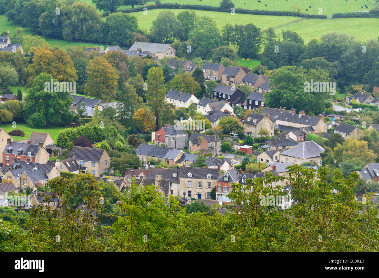 Cotswold village of Uley in Gloucestershire, UK Stock Photo - Alamy