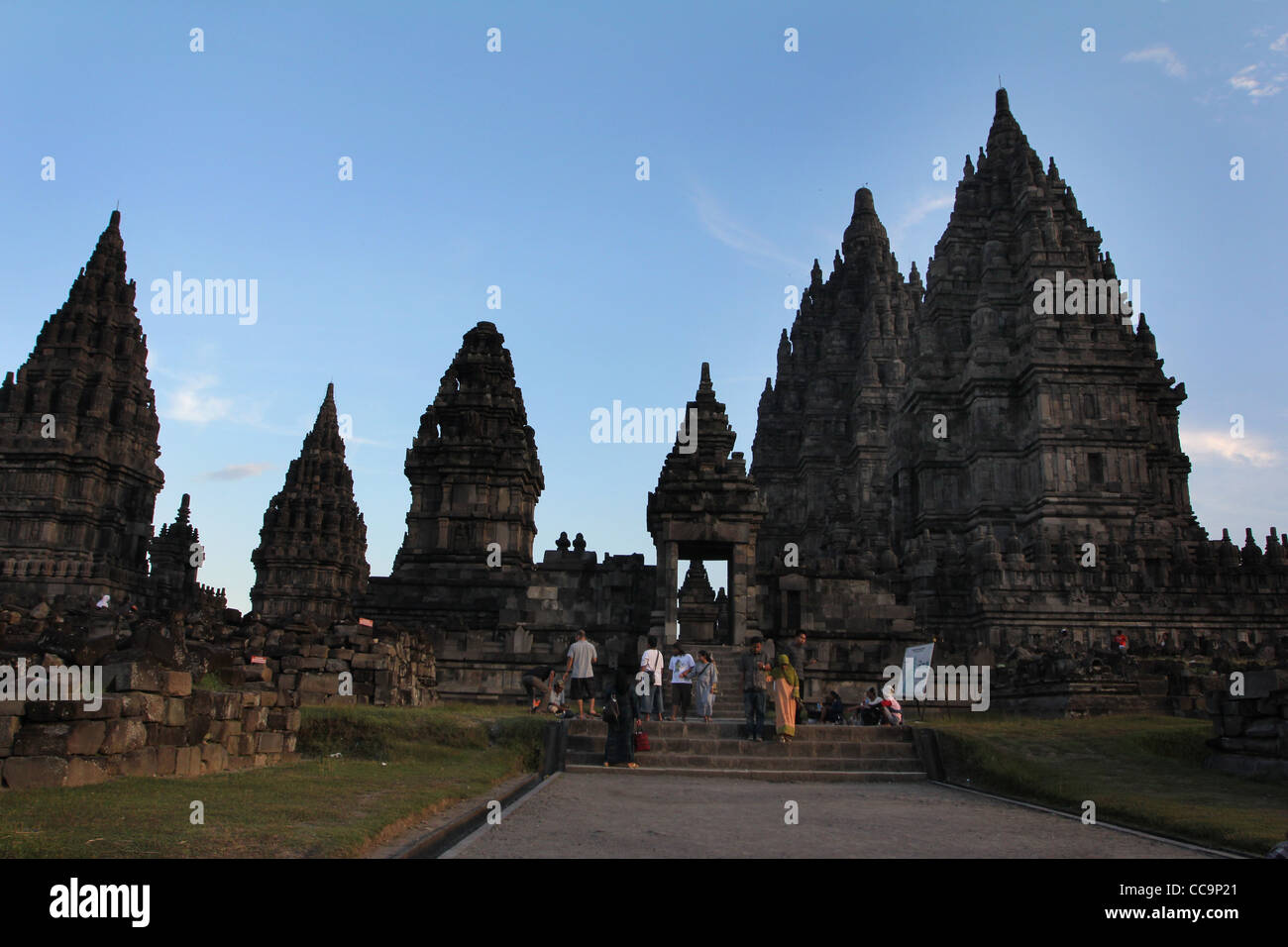 Tourist Prambanan Indonesia Hindu Temple Yogyakarta Central Java Relief ...