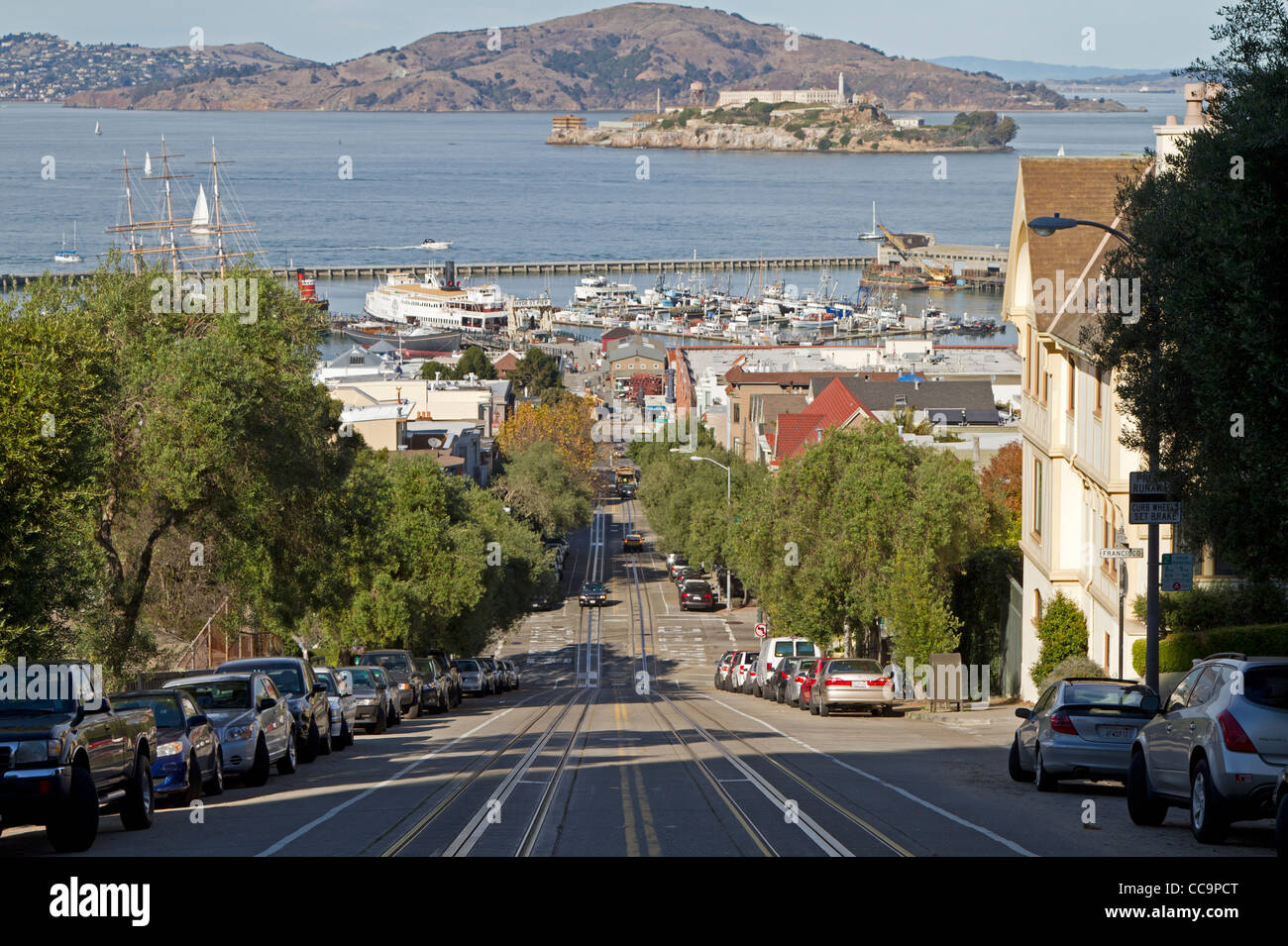 Streets of San Francisco, California, USA Stock Photo