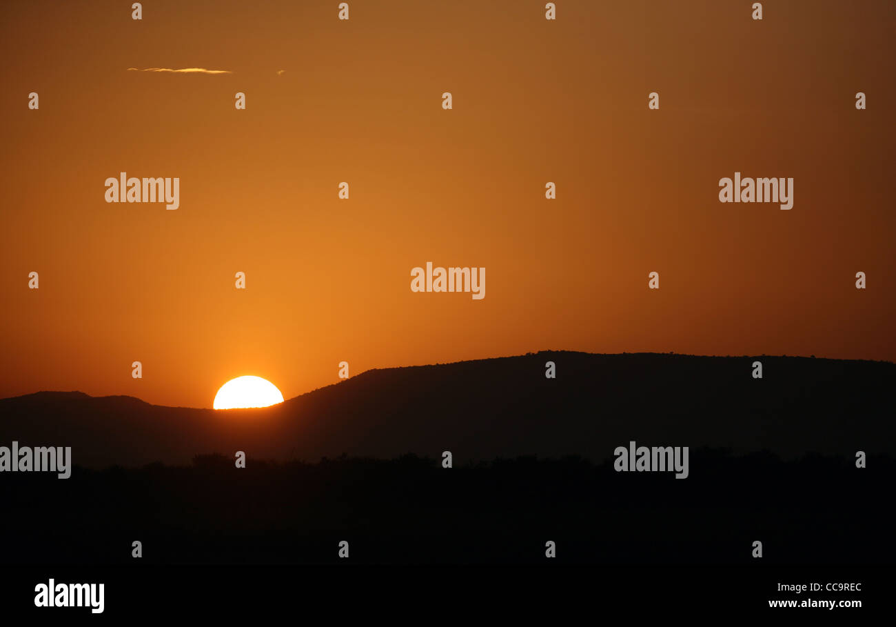 Masai mara safari sunset hi-res stock photography and images - Alamy