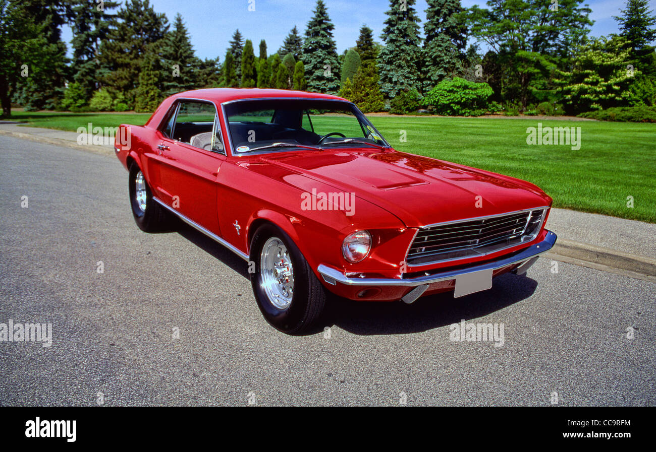 1968 Ford Mustang Pro Street Stock Photo - Alamy