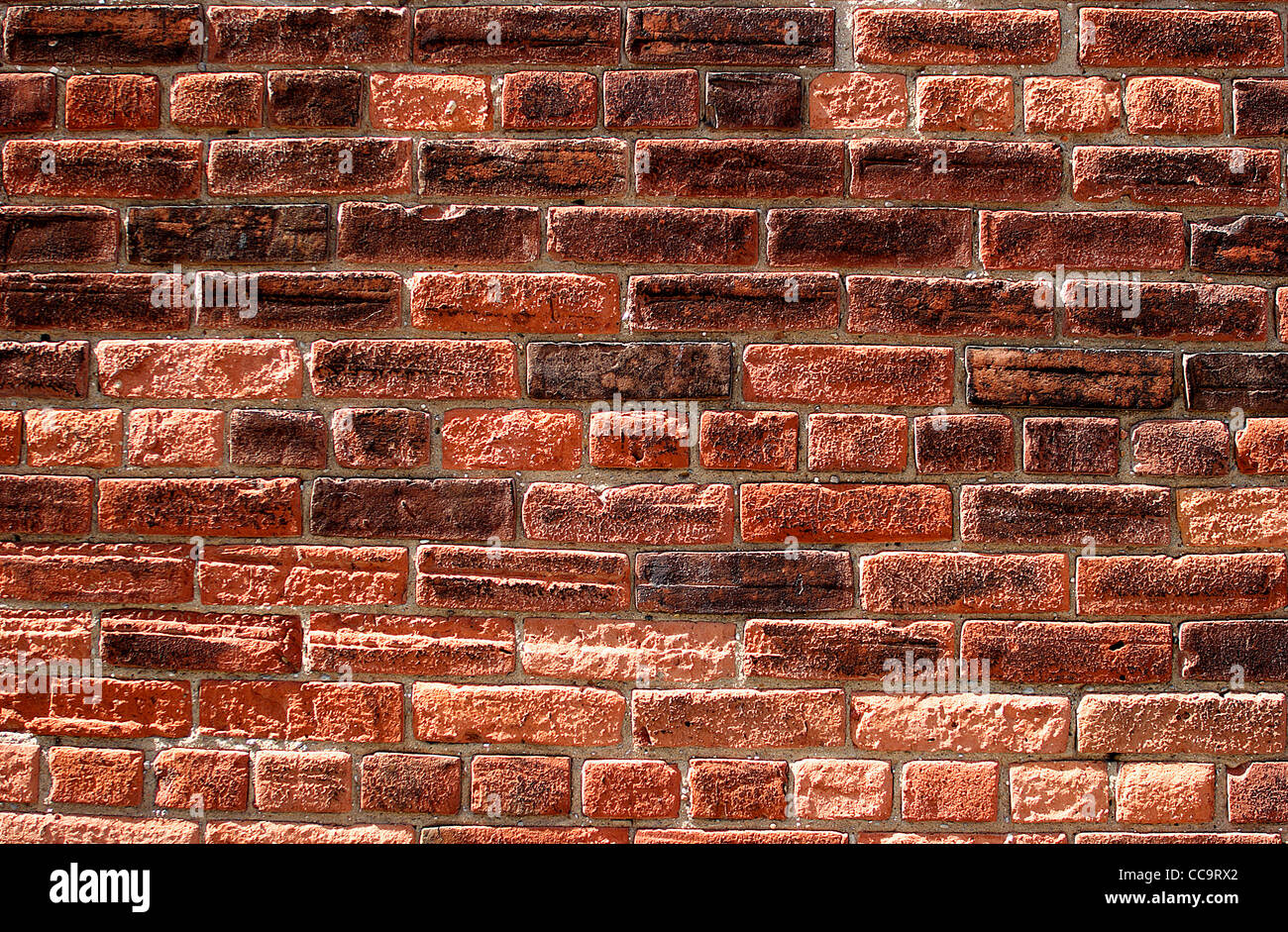 Red Brick Wall Stock Photo - Alamy